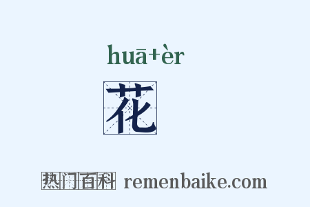 花毦是什么意思的图片